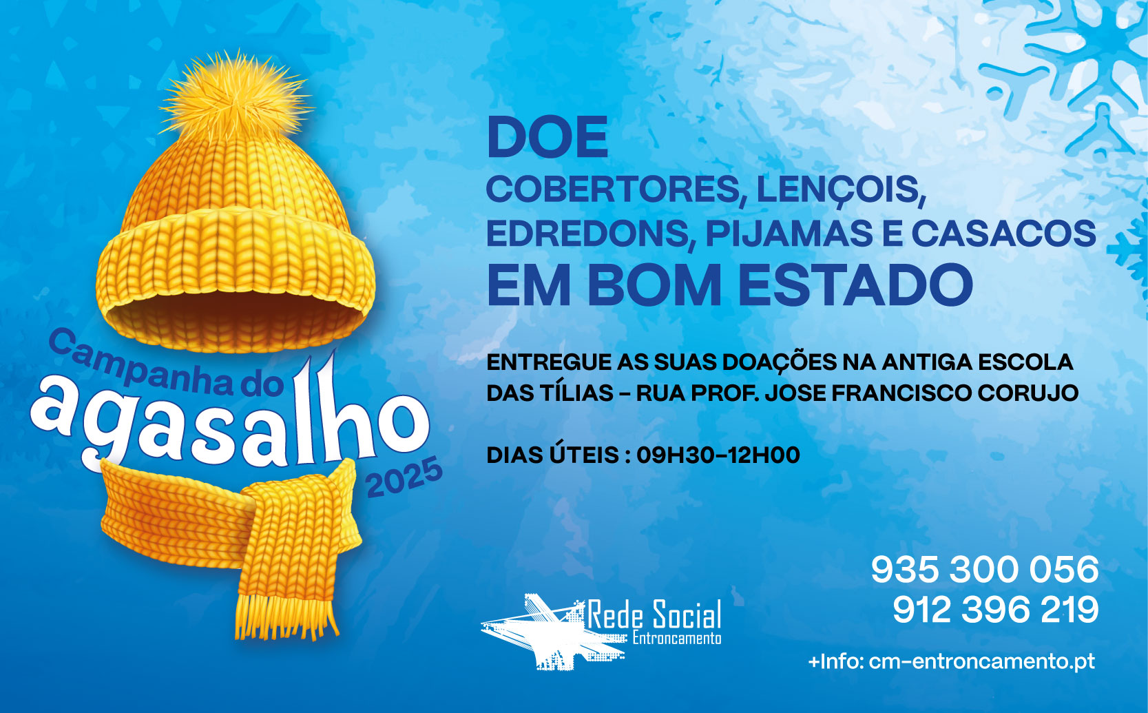 Campanha do Agasalho decorre no Entroncamento