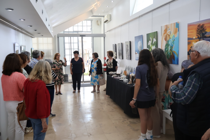 Inauguração da Exposição Coletiva dos Alunos de Artes da Universidade Sénior do Entroncamento