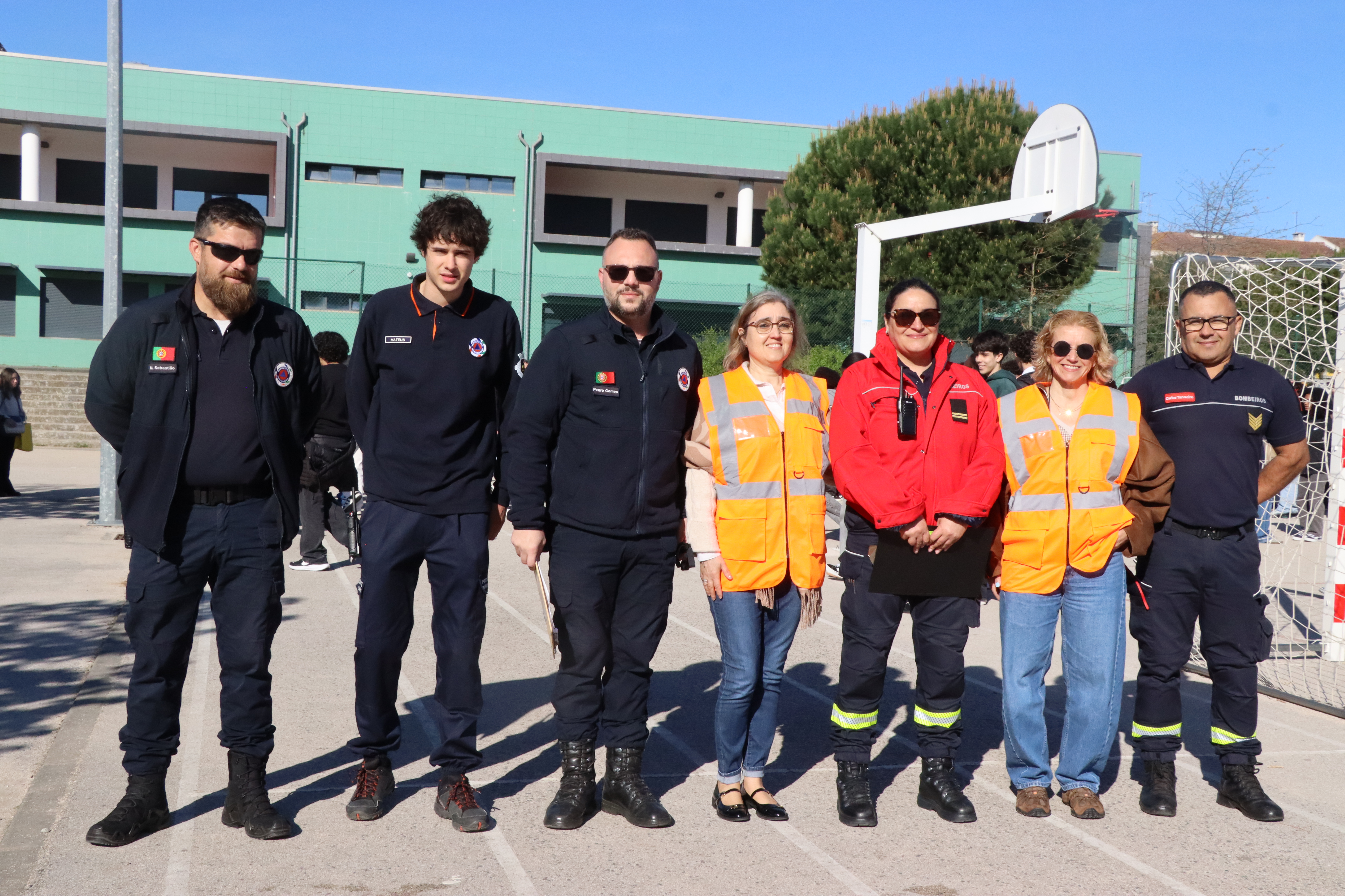 Simulacro de Sismo na Escola Dr. Ruy de Andrade