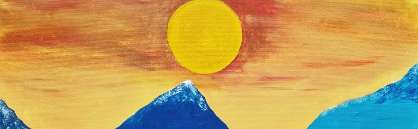 Exposição Acrílico e Quadros a Carvão “O Sentido da Cor”