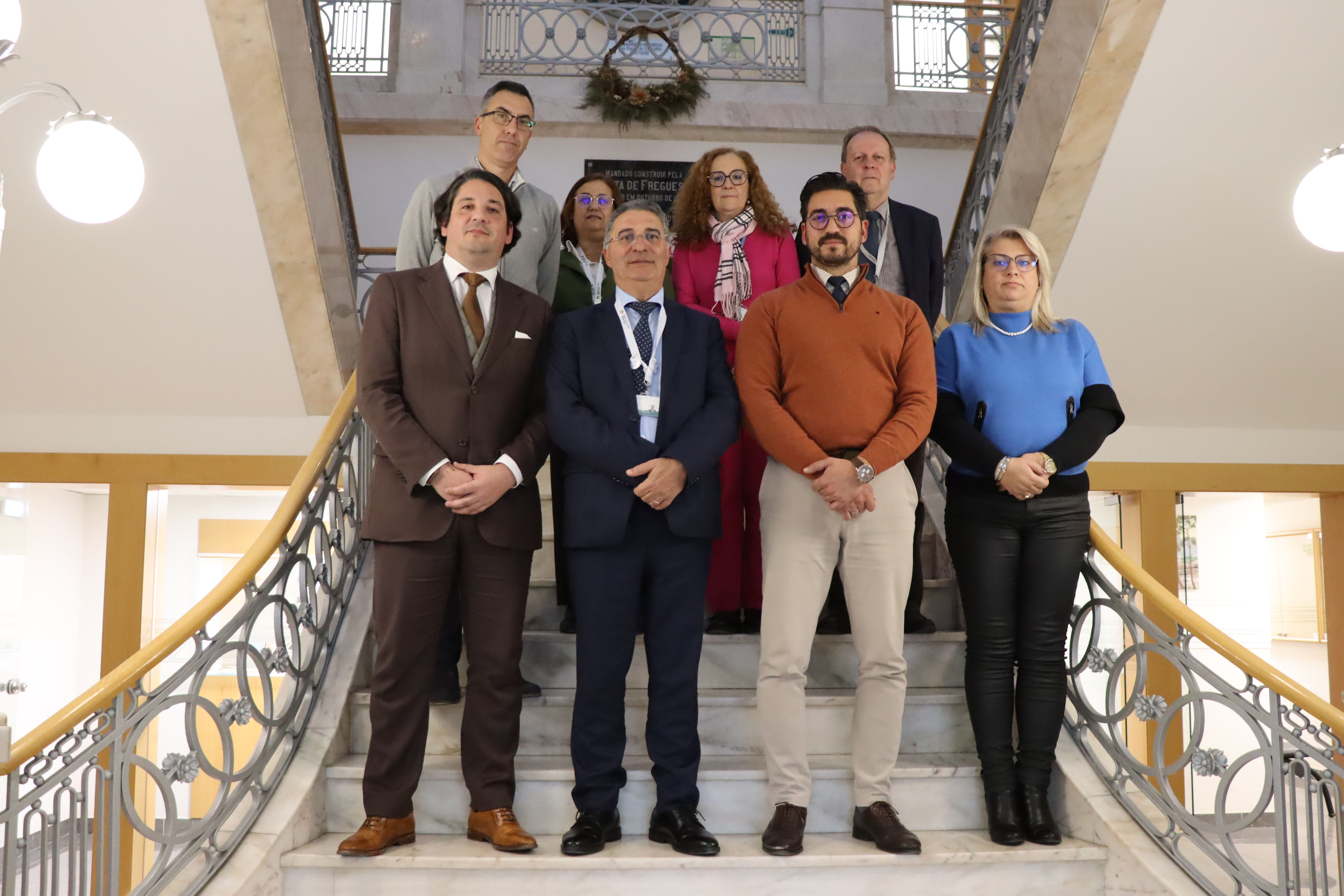 Reunião de trabalho entre a Câmara Municipal e a Unidade Local de Saúde do Médio Tejo