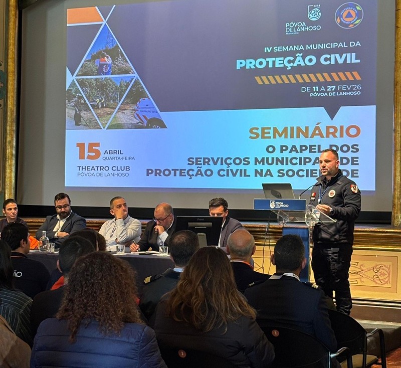 Município do Entroncamento esteve representado no Seminário “O papel dos Serviços Municipais de Proteção Civil na Sociedade”