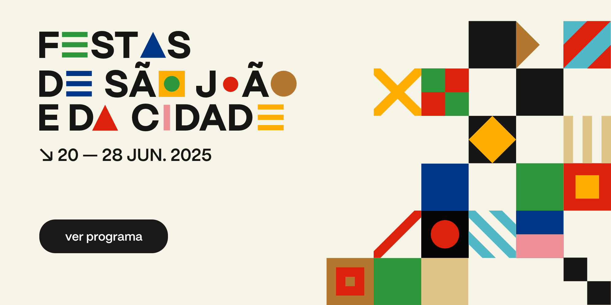 Festas Cidade 2025 - Programa